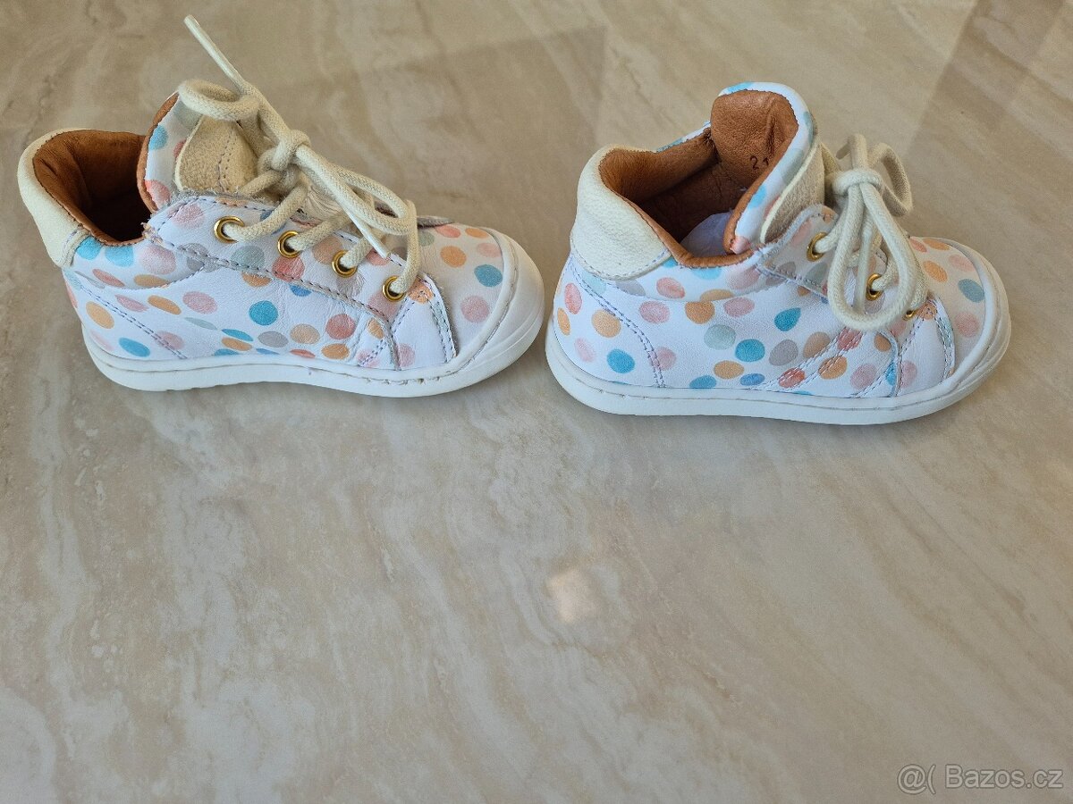 Bisgaard dětské celokožené boty, vel. 21 - 6