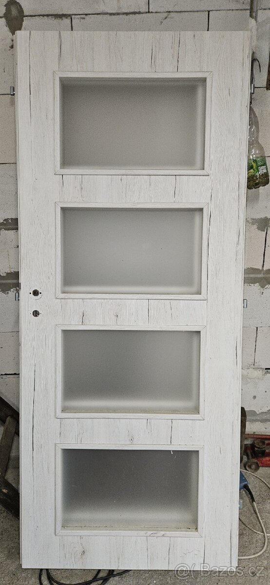 2x dveře s obložkami Hornbach dub sněžný - 6