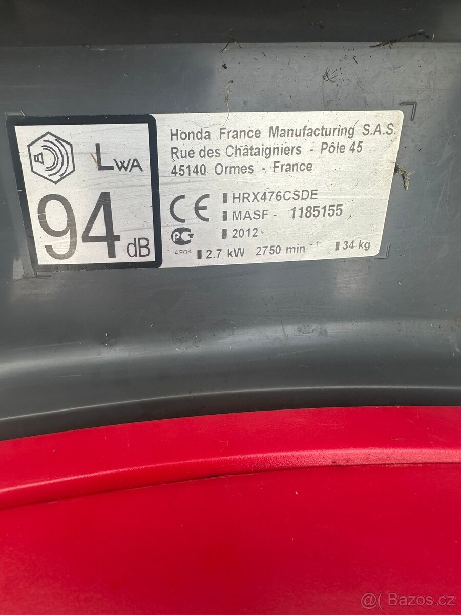 Sekačka Honda hrx476 - 6