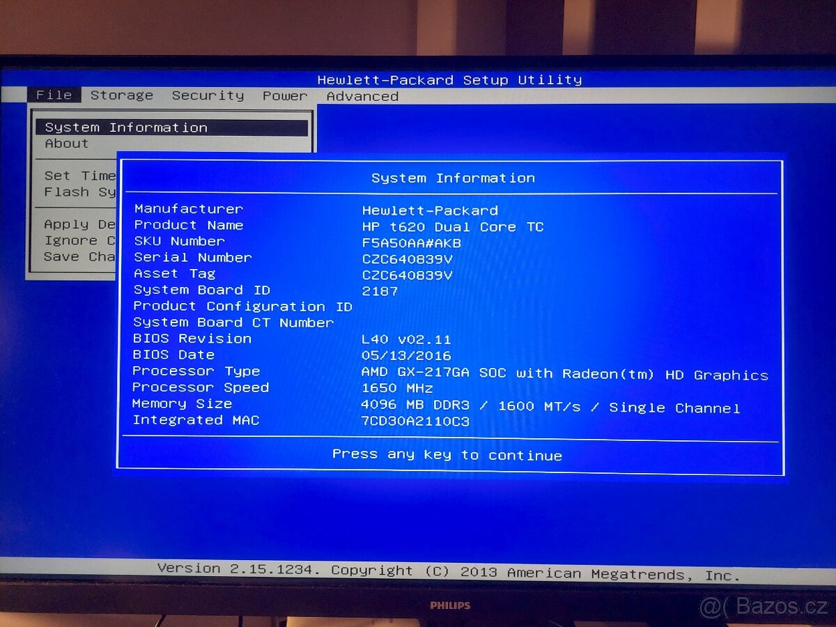 Tichý mini PC HP t620 (super alternativa Raspberry Pi) - 6
