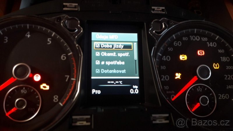 Budíky passat B6 / B7 / CC / Alltrack - PREMIUM - 6