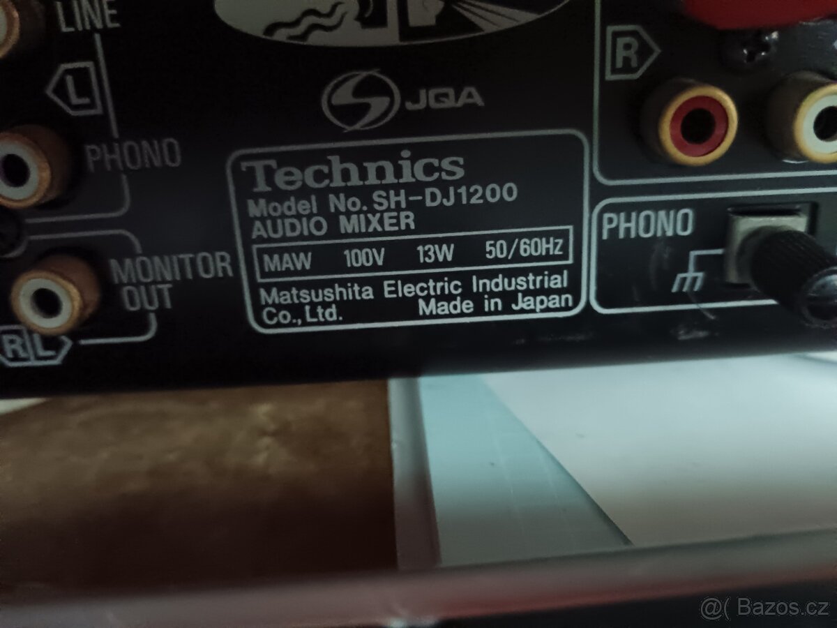 Profesionální analogový DJ mix Technics SH-DJ1200 - 6