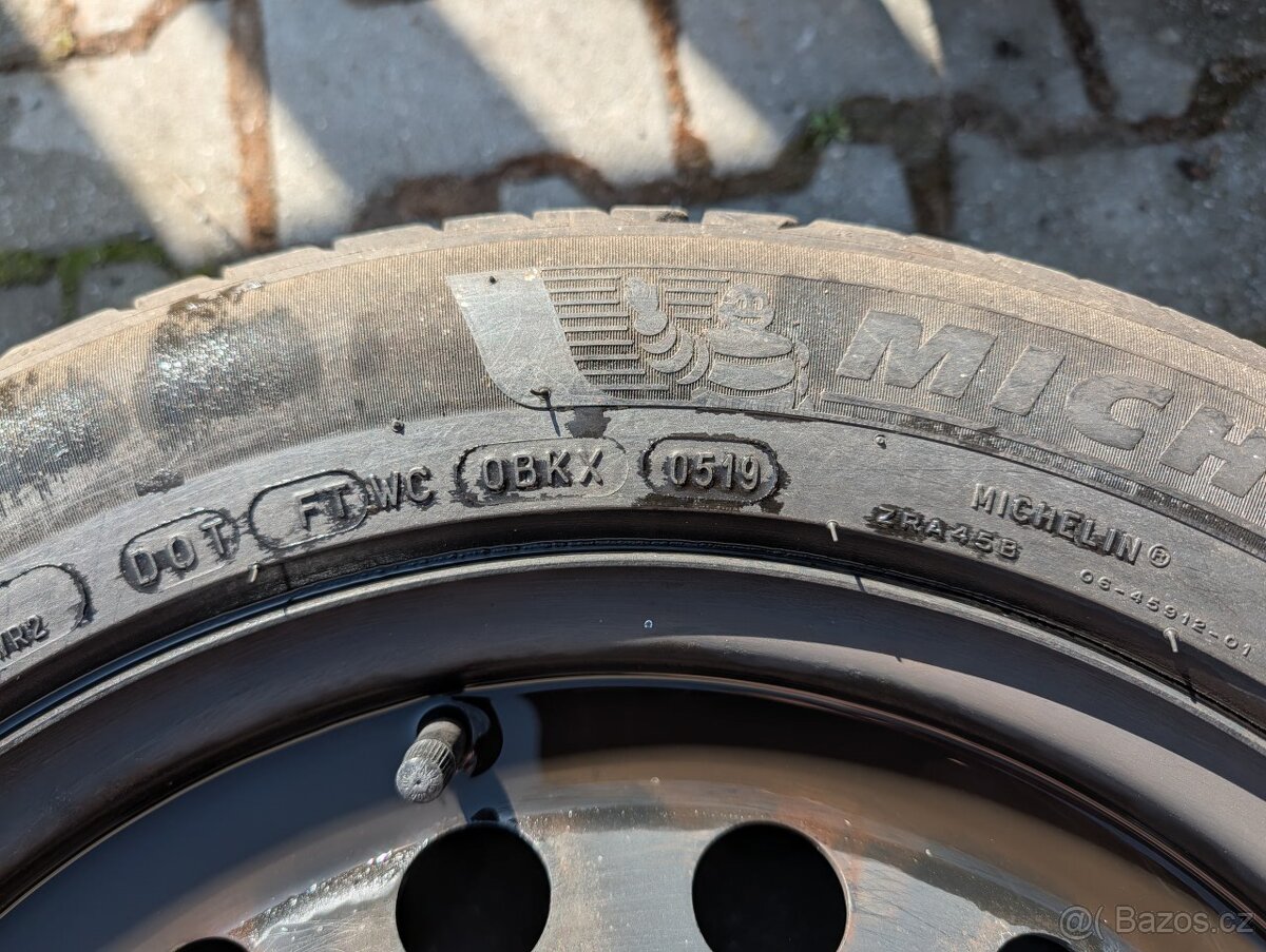 Plechové disky + pneumatiky - 6