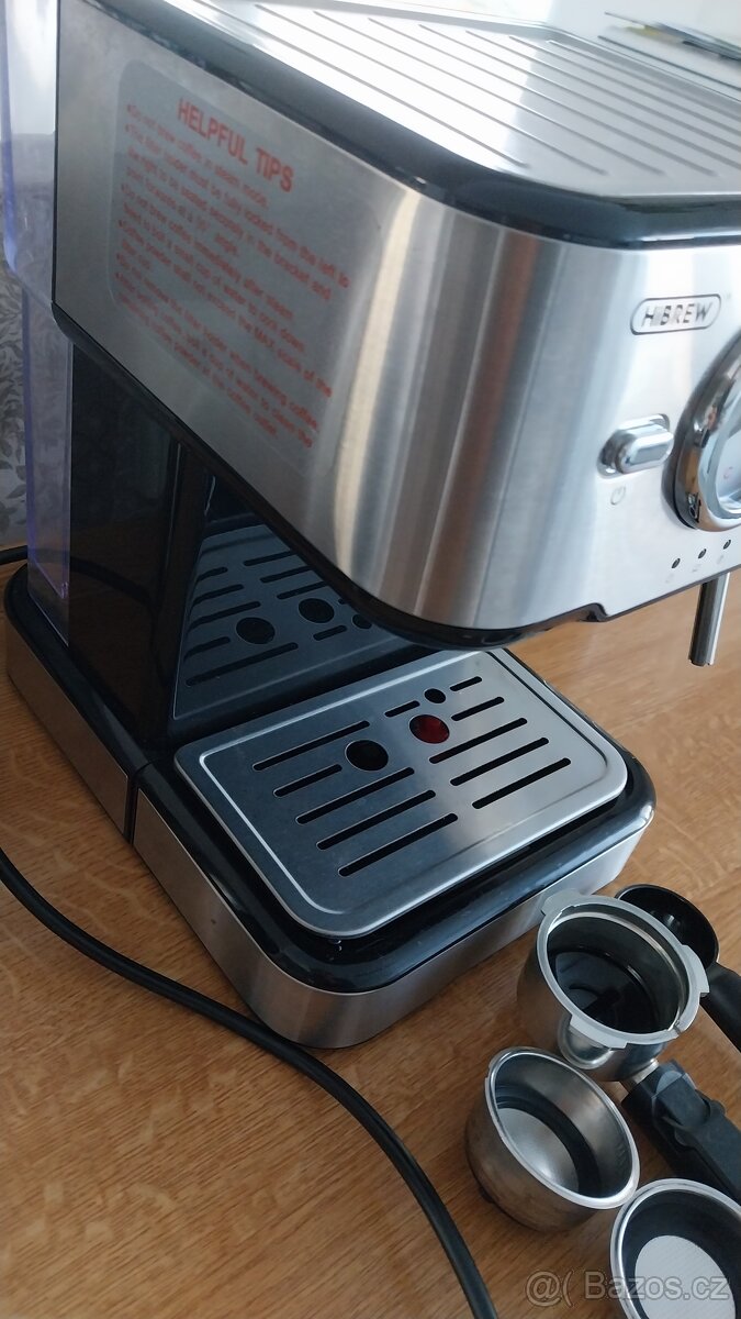 Pákový kávovar HiBREW s tryskou – plně funkční, nepoužívaný - 6