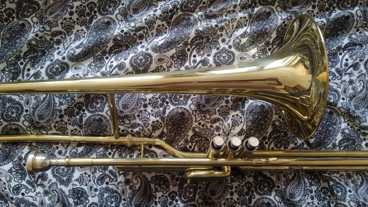 Pístový trombon nový - 6