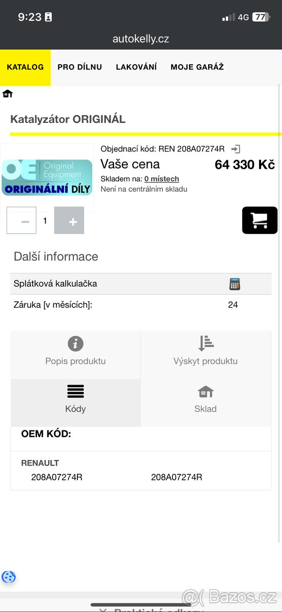 DPF Renault 1.5 dci - 6