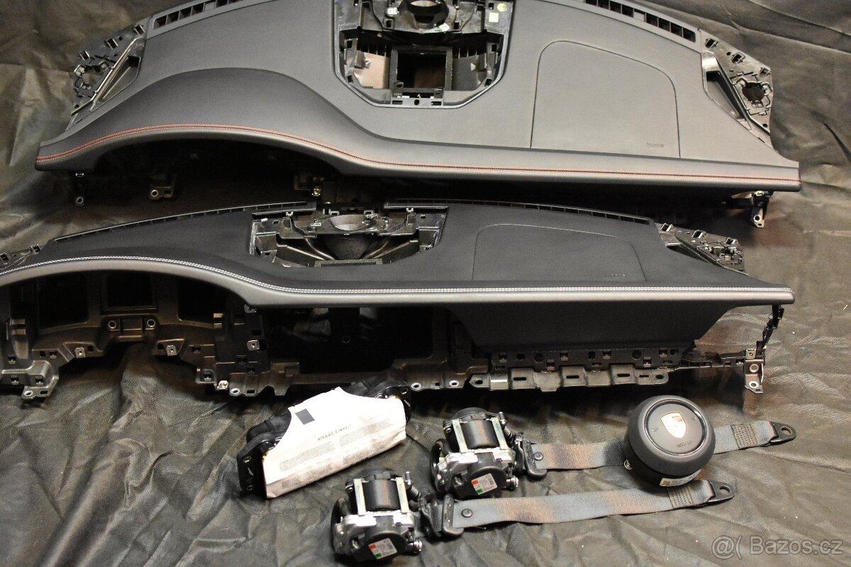 Porsche Palubní deska Airbag Bezpečnostní pás - 6