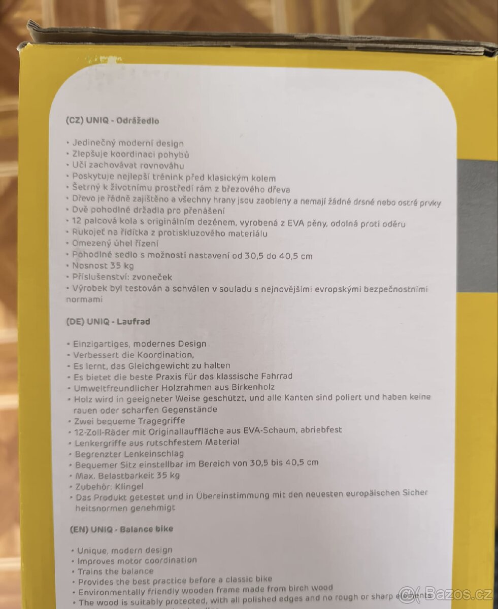 Nové odrážedlo KinderKraft Uniq - 6