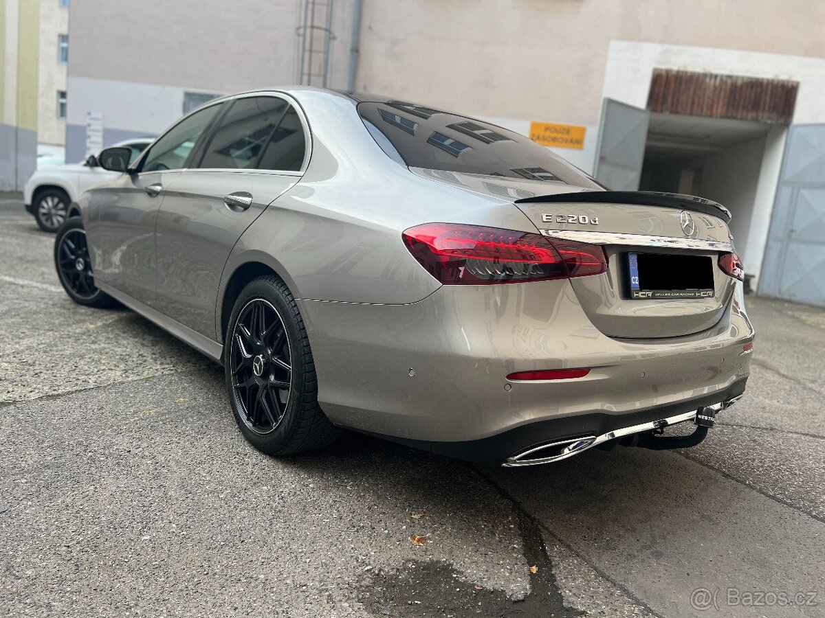 Spoiler AMG styl na Mercedes E class - W213 - černý lesk - 6