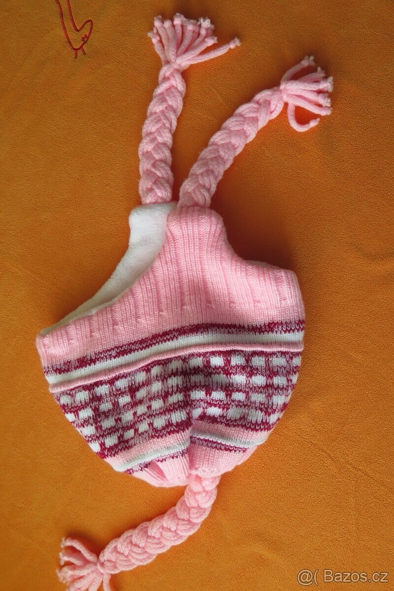 Jarní, zimní čepice, klobouk... vel. 104-128 (9 ks) - 6