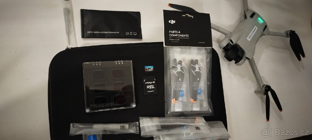 DJI Mini 3 + DJI RC, ND filtry, vrtule, SD - 6