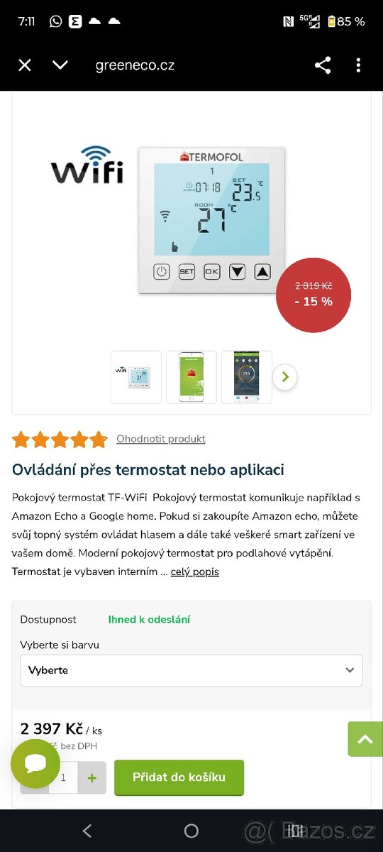 Termostat Termopol - 6