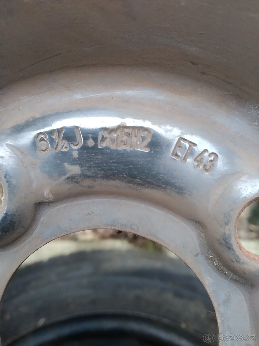 Sada letních kol Fiat Stilo 195/65/15 - 6