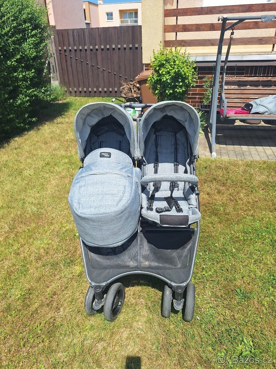 Kočárek pro dvojčata Valco snap ultra duo - 6