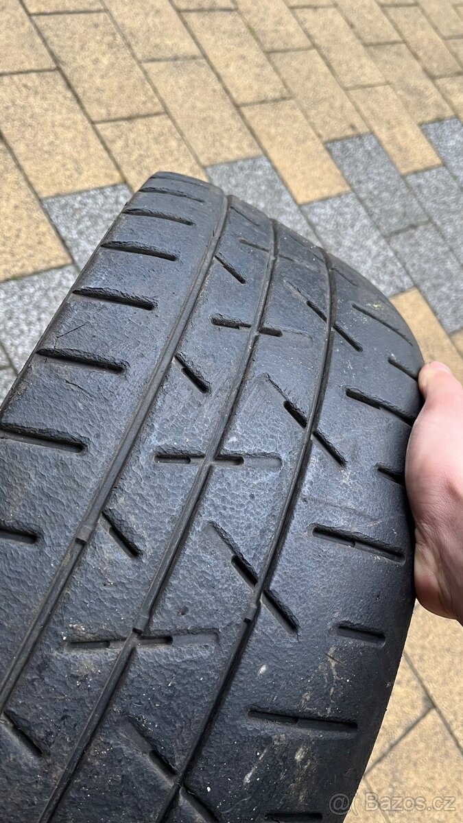 disky subaru 5x100 R17 se závodními pneu hankook - 6