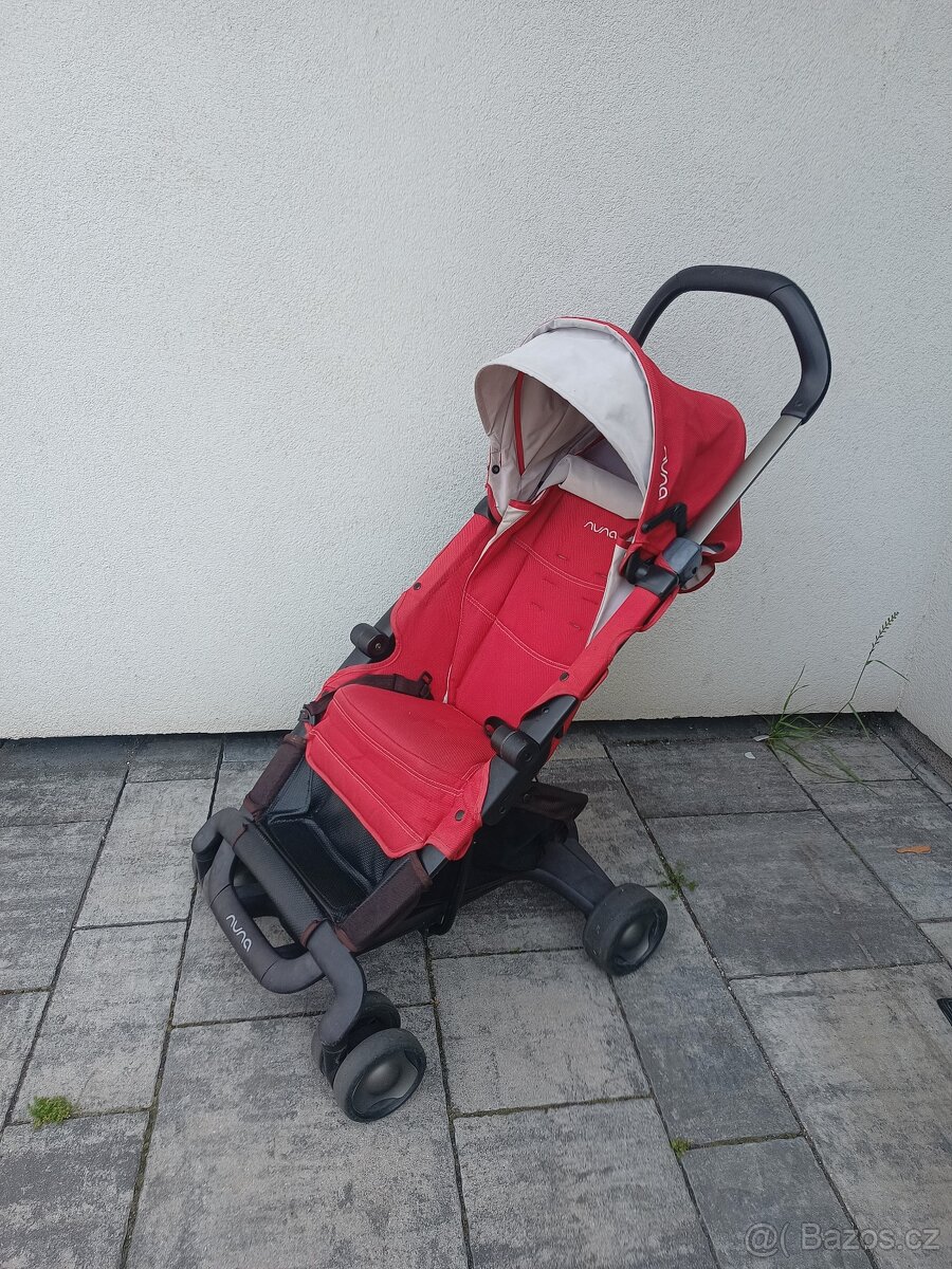 Kočárek Nuna Pepp luxx MALINA - 6