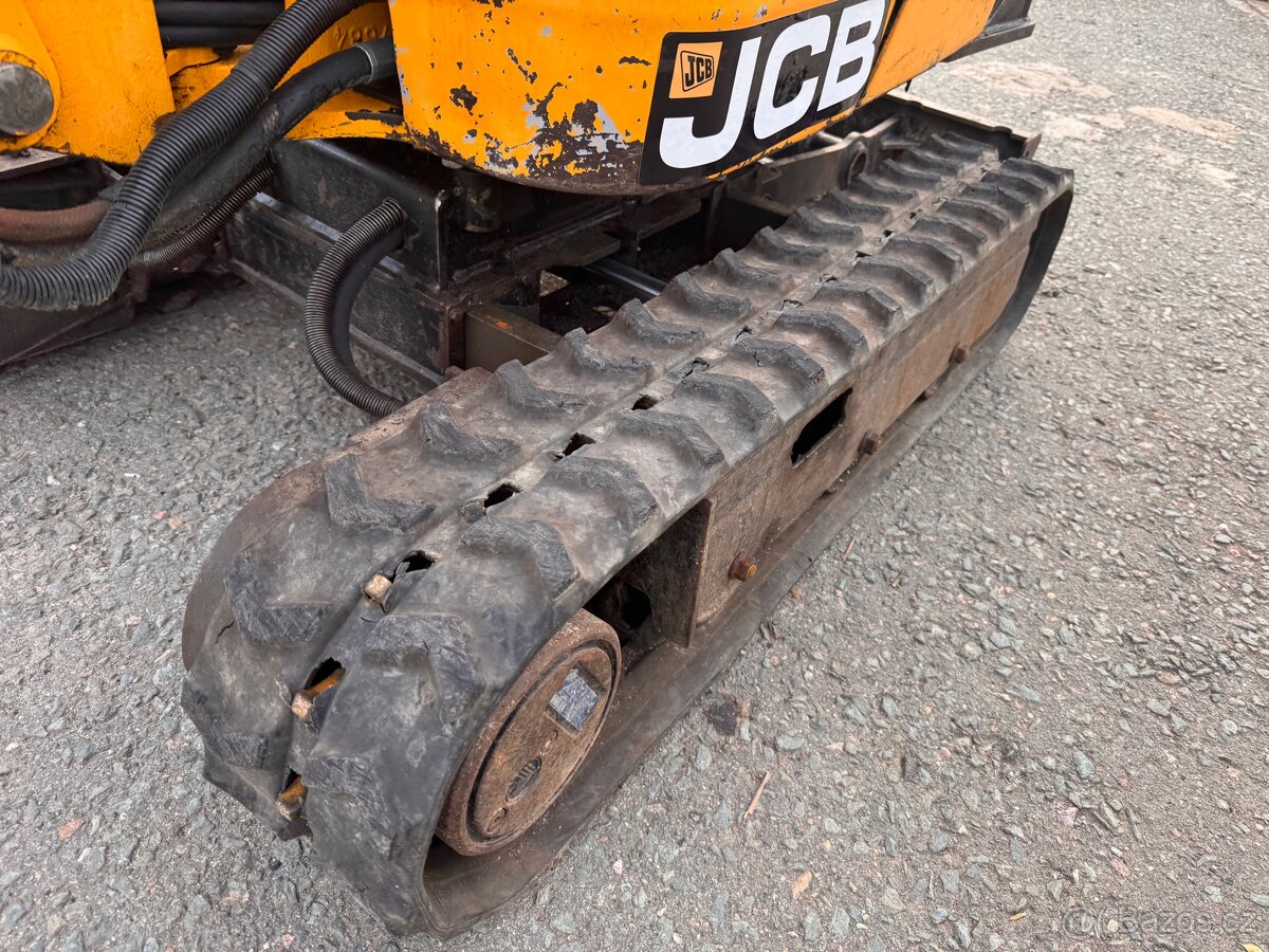 Minibagr JCB 8010 2x lzice precepovany - 6