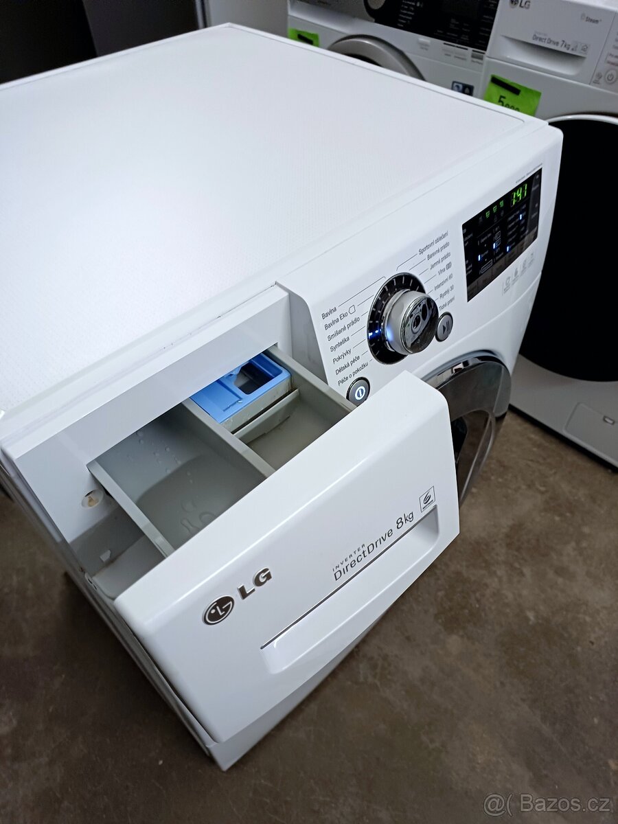 Pračka LG 8 kg A+++ 1400 ot./min ZÁRUKA - 6