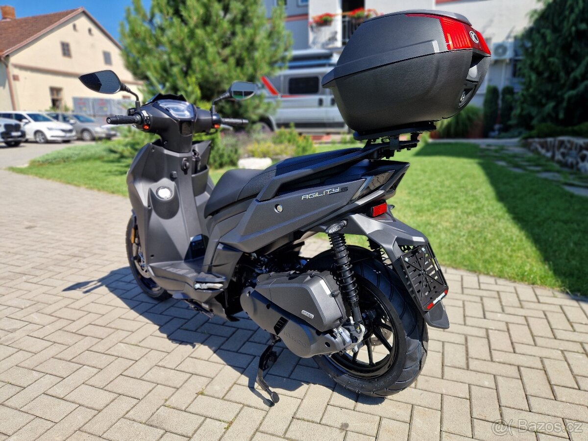 Kymco AGILITY S 125i CBS Final Edition Black + Kufr Zdarma - 6