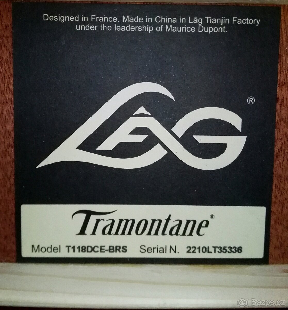 Predam gitaru LAG Tramontane 118 T118DCE Brown Shad.ZN CENA. - 6