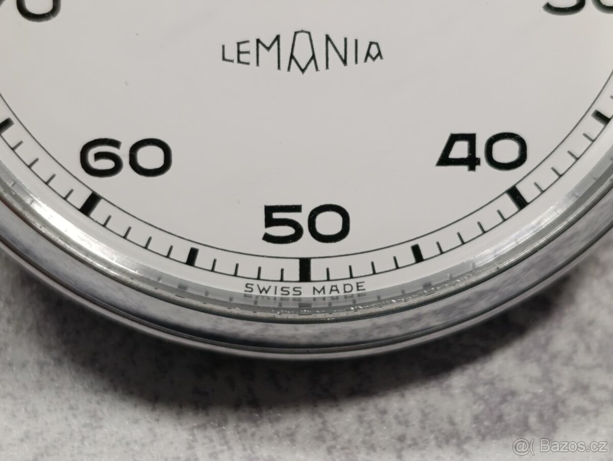 Vojenské dělostřelecké švýcarské stopky Lemania - 6