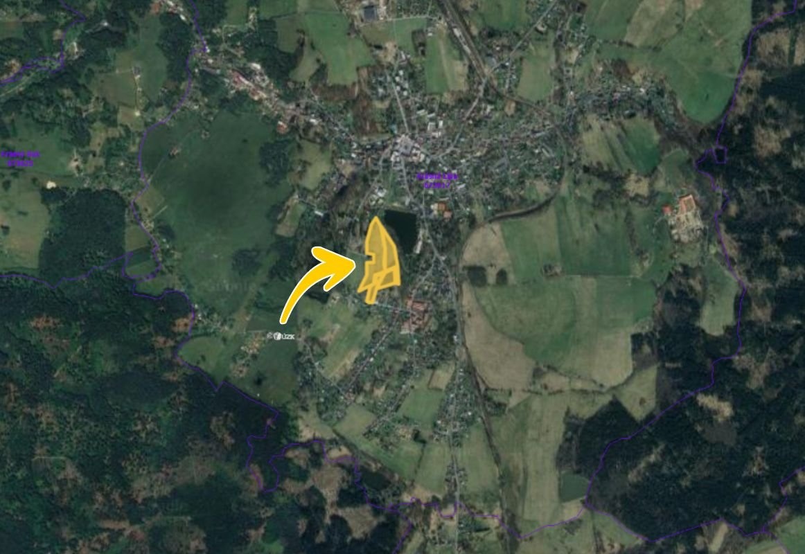 Prodej stavebního pozemku v k.ú. Krásná Lípa - 6