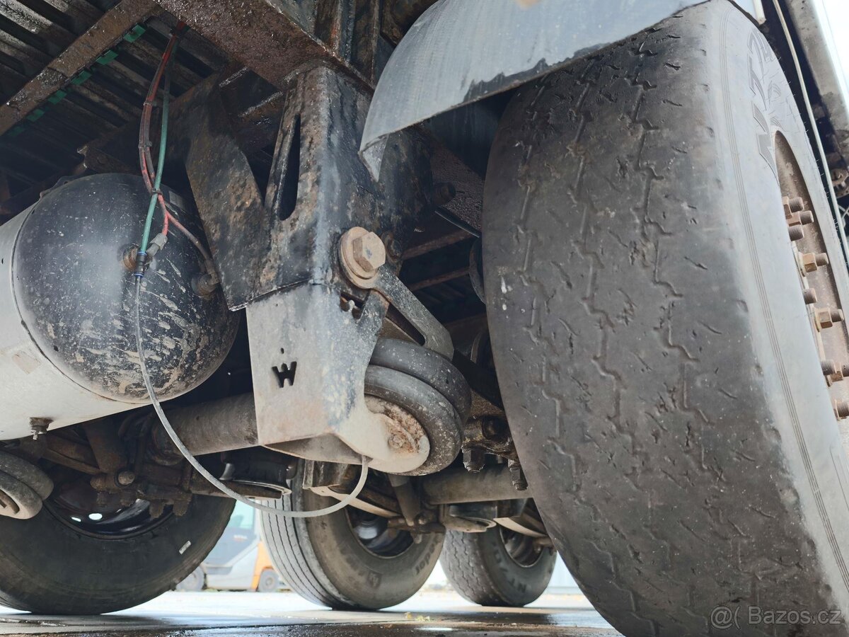 Schmitz SW 24, POSUVKA, 35 TUN, 92 CBM, NÁPRAVY SAF, ZVEDAC - 6