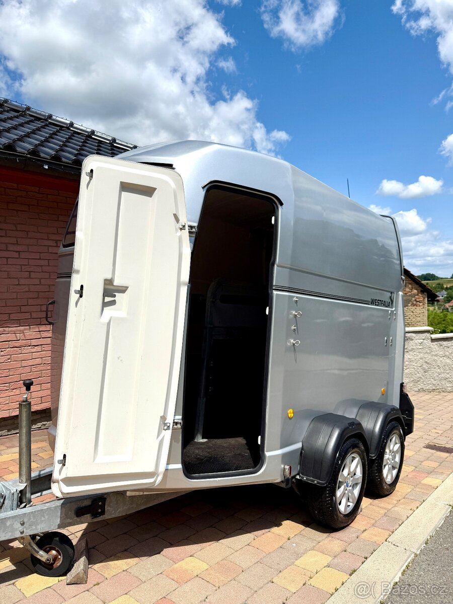 Dohoda možná- PRODÁM PŘÍVĚS PRO DVA KONĚ WESTFALIA JUPITER - 6