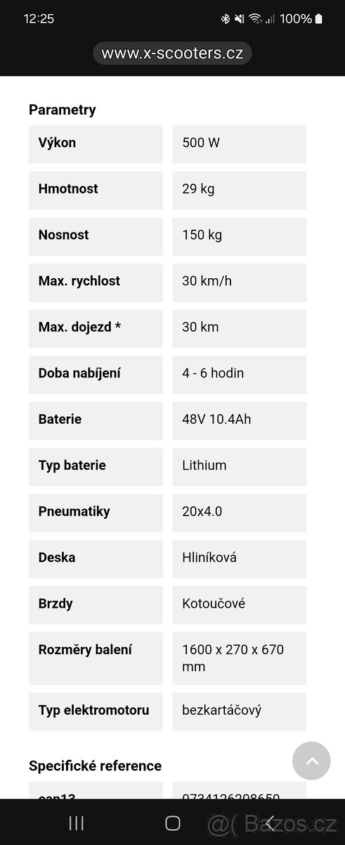 X-scooters XT08 48V aLi - 6