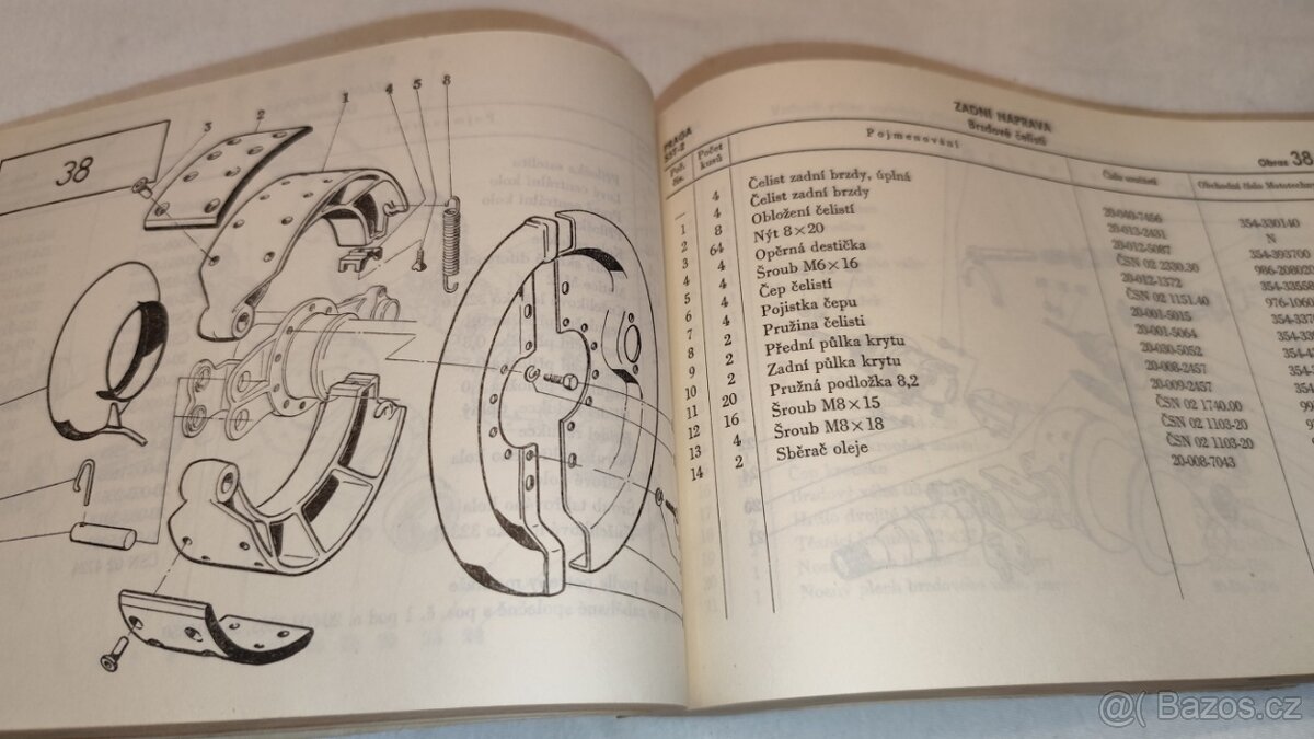 Praga S5T - katalog náhradních dílů - 6