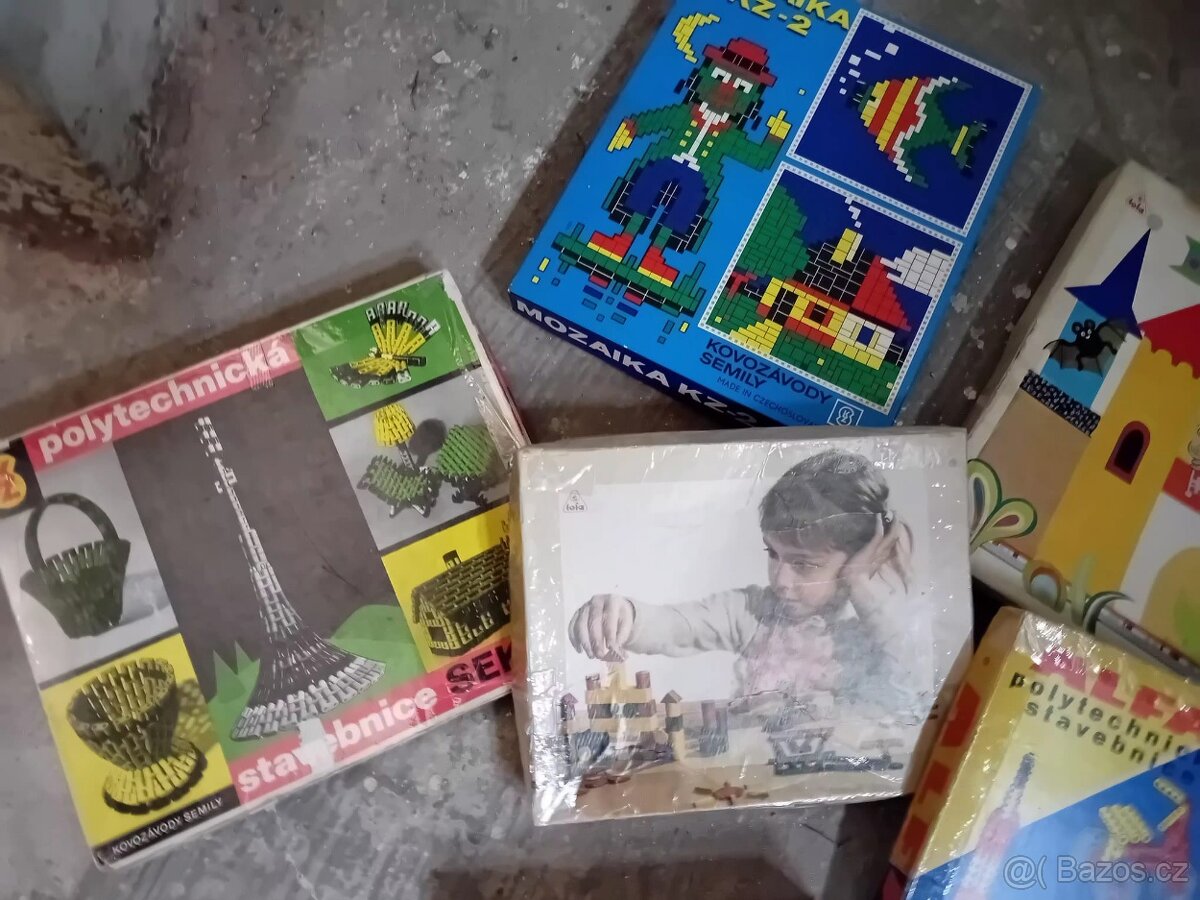 Retro stavebnice a hry - 6