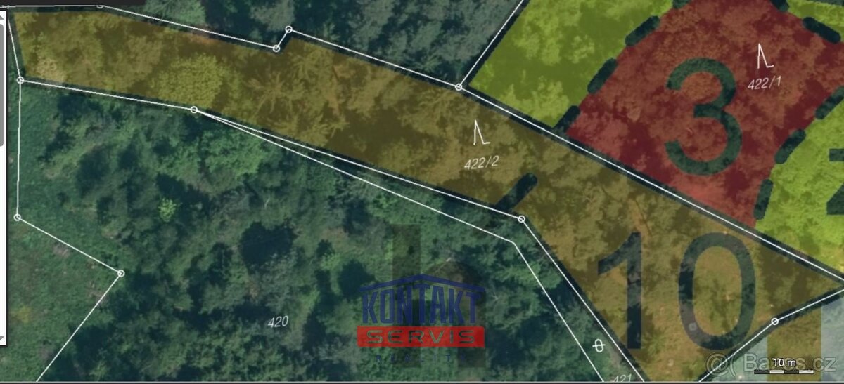 Prodej lesa 2 562 m², Bušanovice, ev.č. VŠ-7821 - 6