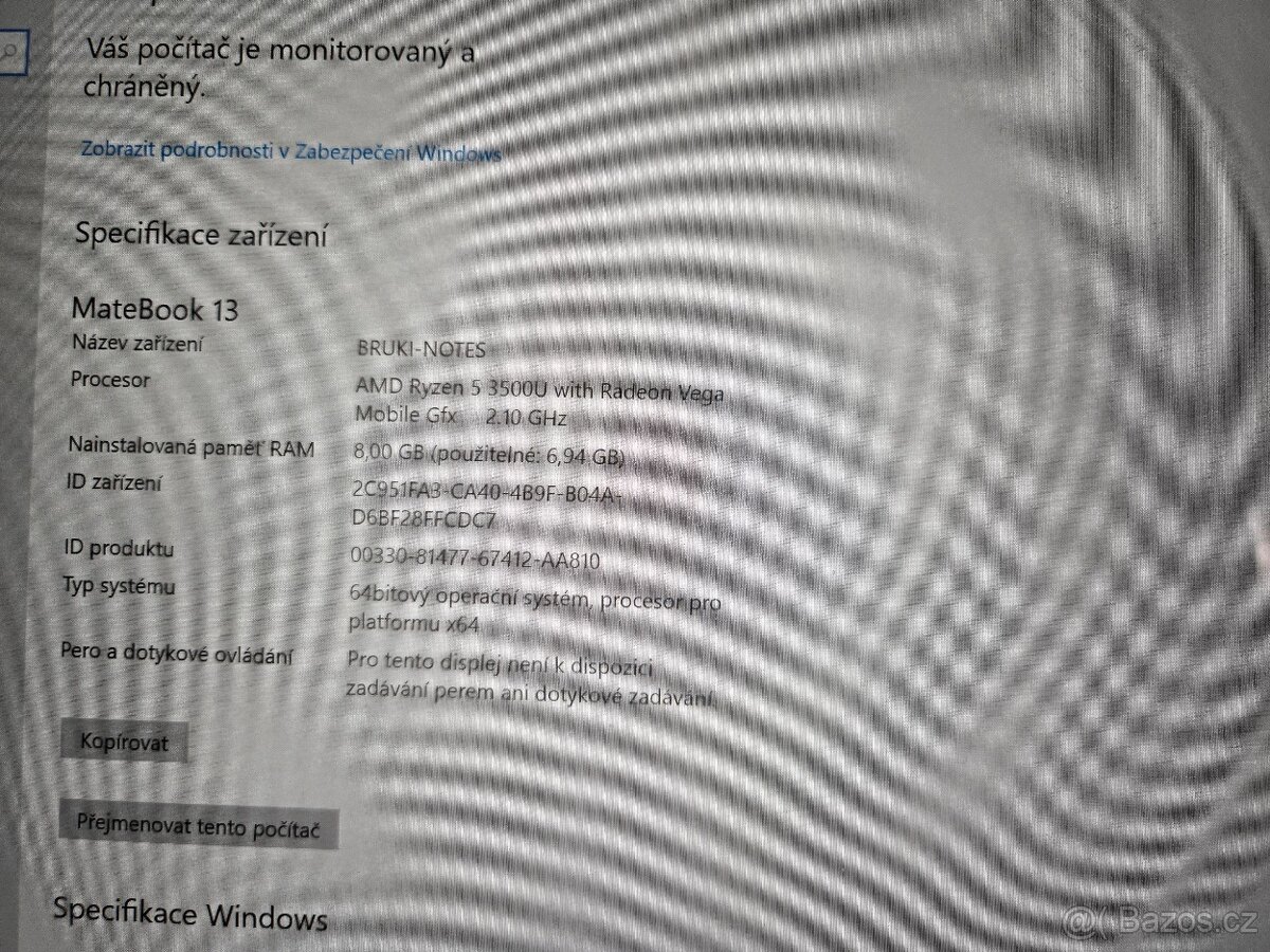 Ultrabook Huawei Matebook 13 - 6