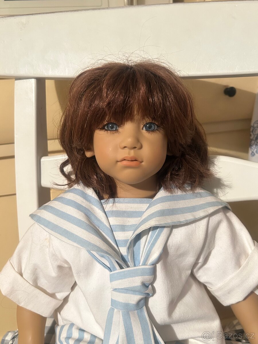 Sběratelská panenka Annette Himstedt Enzo, 65 cm - 6