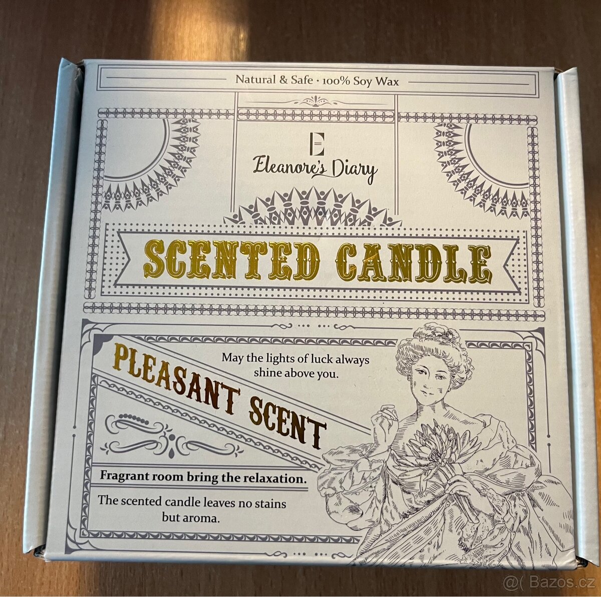 Dárková krabička se 4ks svíček - 6