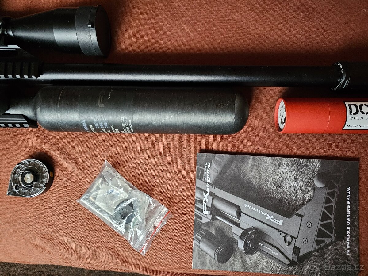 Prodám FX maverik sniper 6.35 - 6