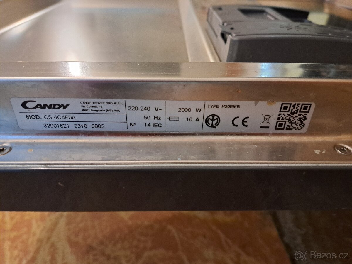 Myčka nádobí 60cm Candy RapidÓ CS 4C4F0A - 6
