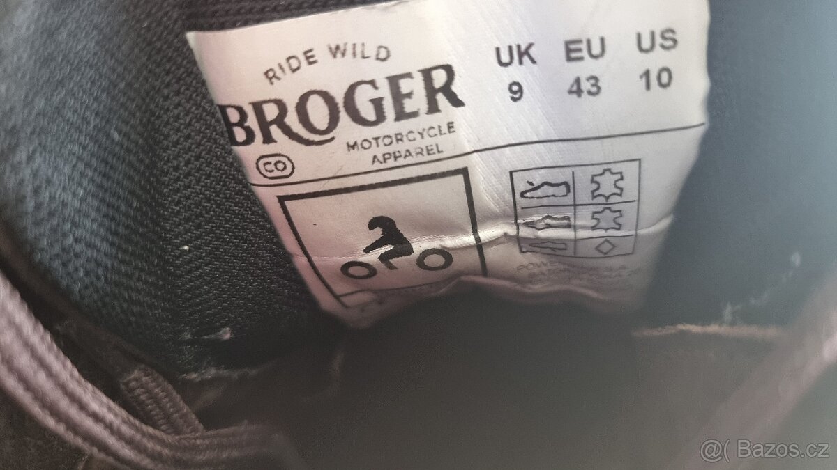 Boty na motorku BROGER - 6