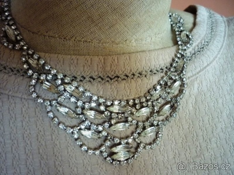 Náramek, dřevena brož, náhrdelníky (svatební, plesové…) - 6