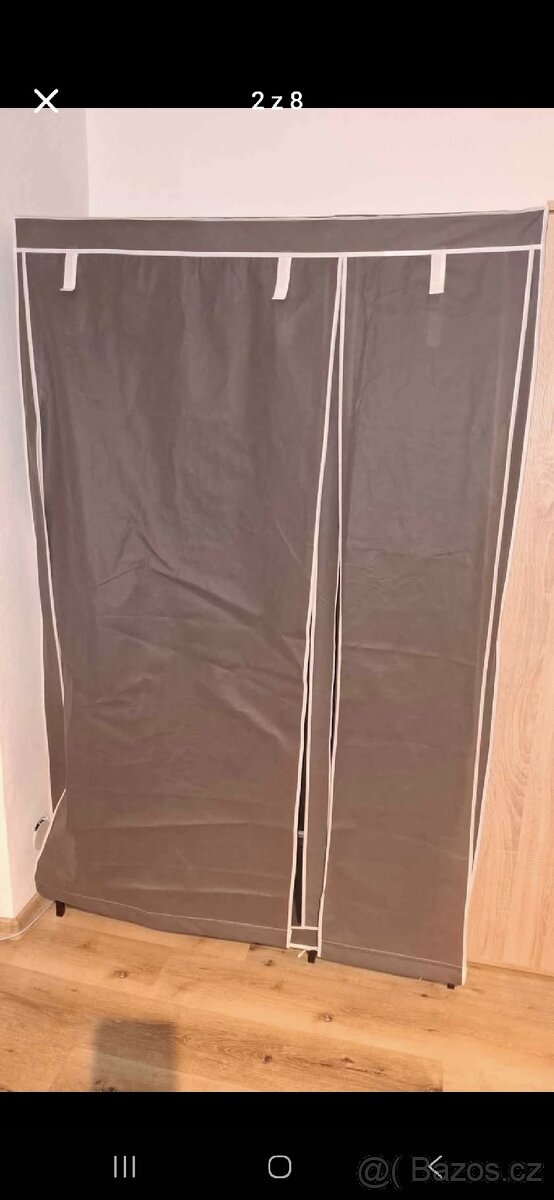 Látková šatní skříň - 6