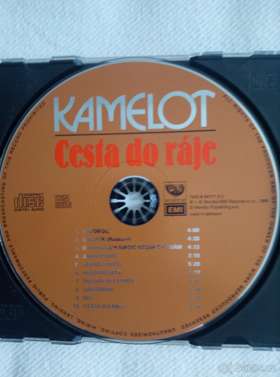Prodám CD KAMELOT "Cesta do ráje" - 6