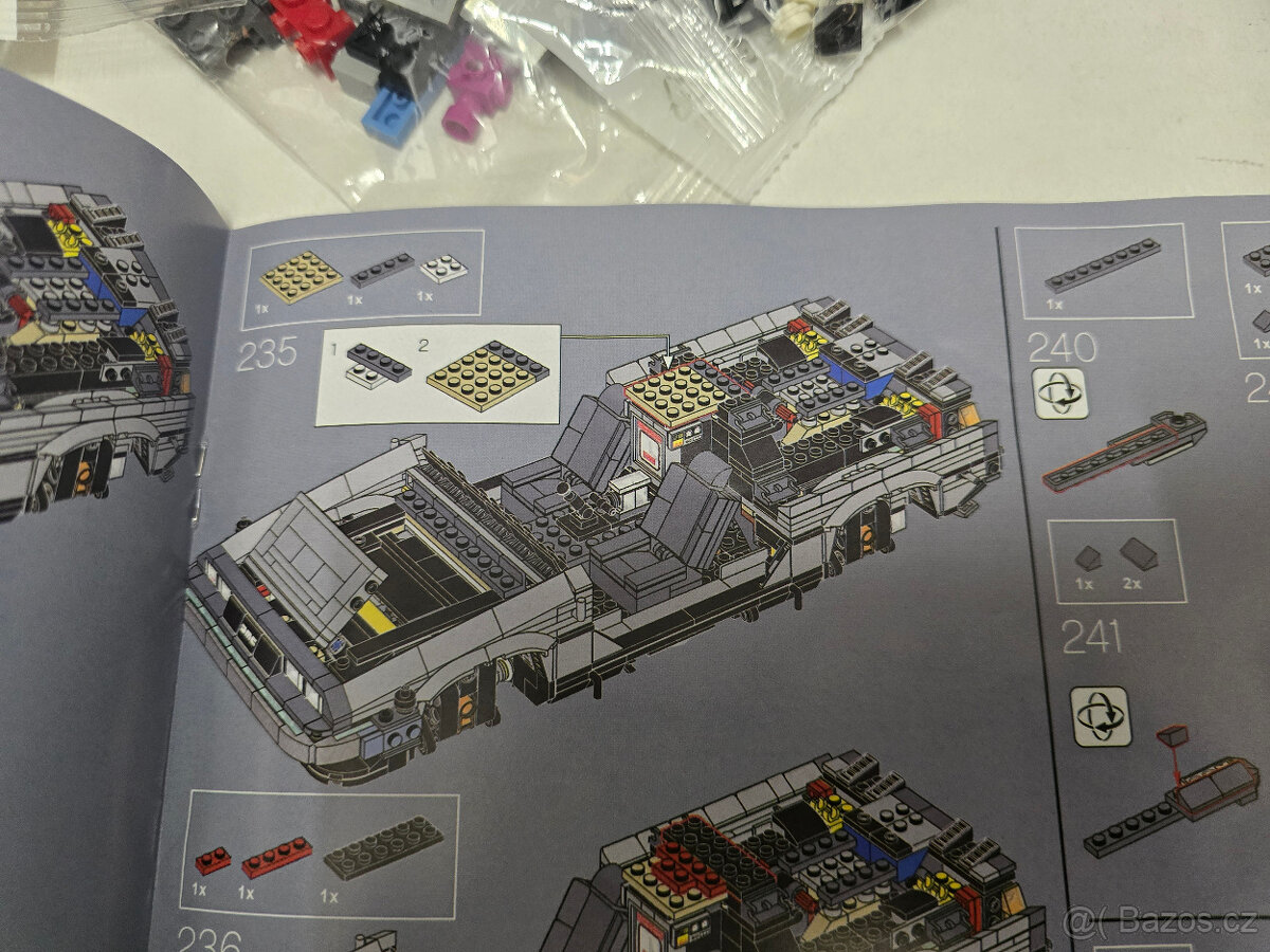 STAVEBNICE 10300 Stroj času z Návratu do budoucnos (náhrada) - 6