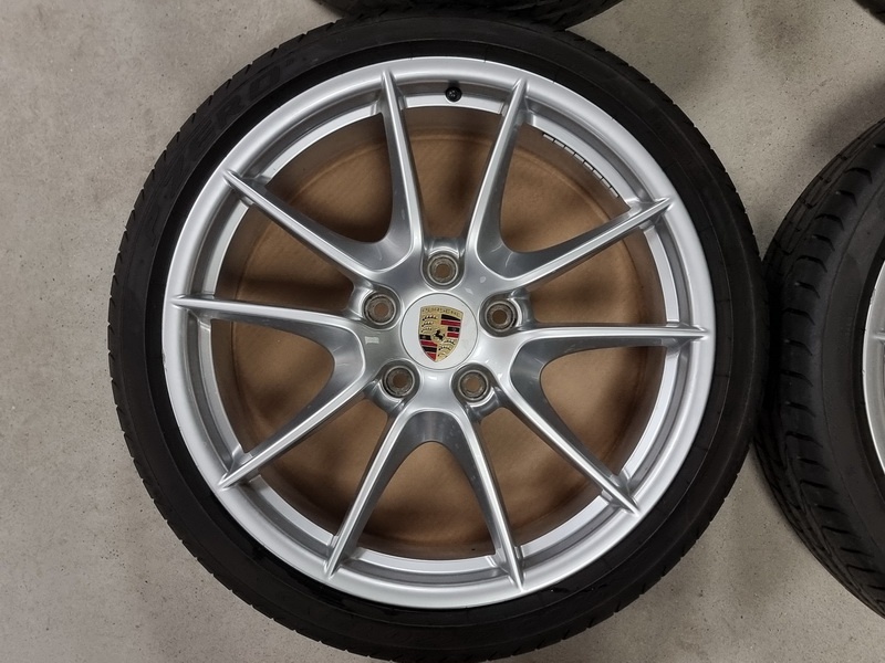 originál letní alu PORSCHE 911 991.1 8,5 a 11x20" 5x130 - 6