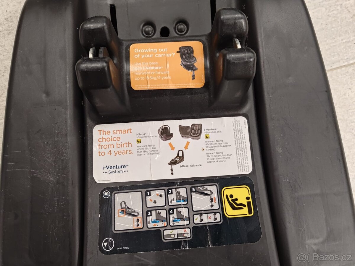 set Joie I-Snug (vajíčko) + Venture (sedačka) + základna - 6