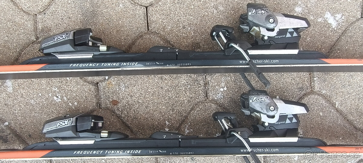 Prodám lyže značky FISHER RX5 170cm - 6
