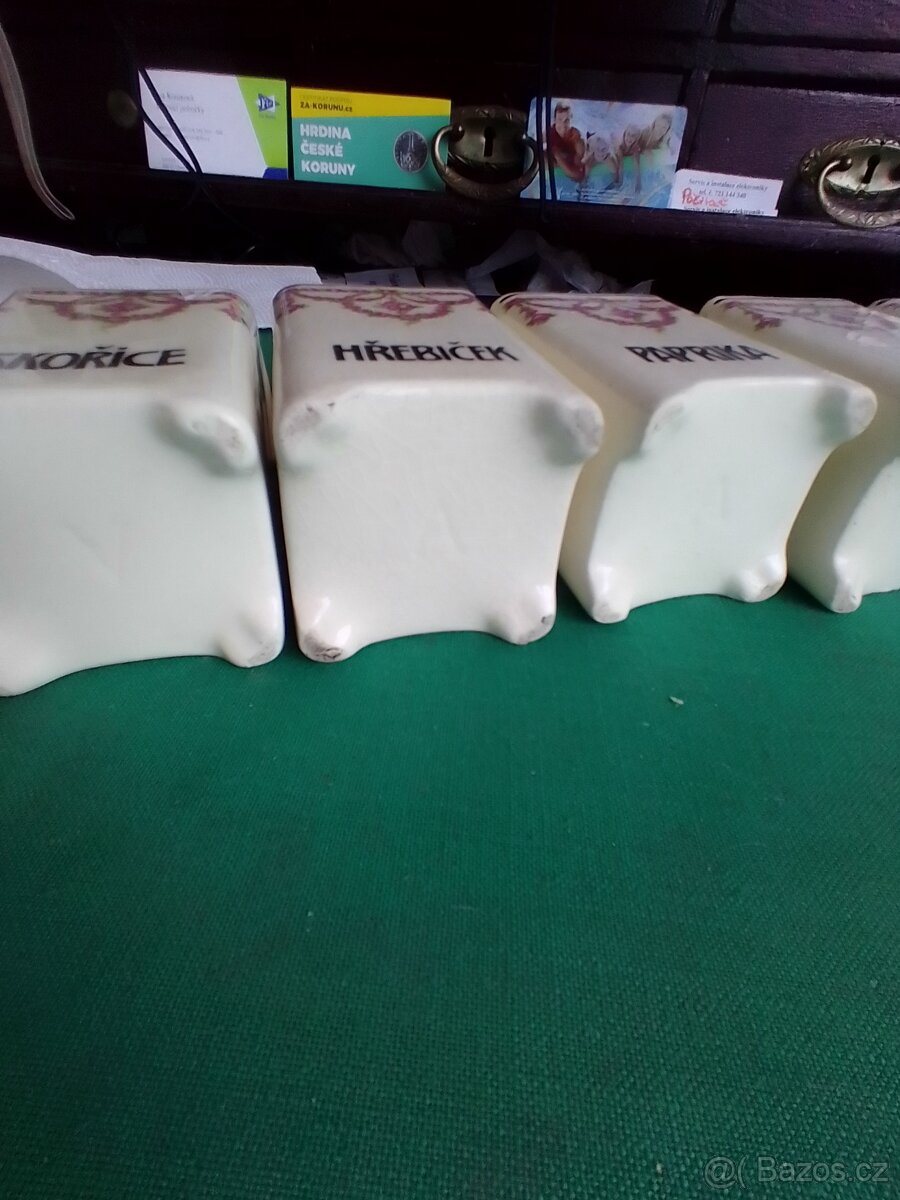 Starožitné porcelánové kořenky (Eichwald) r.1849. - 6