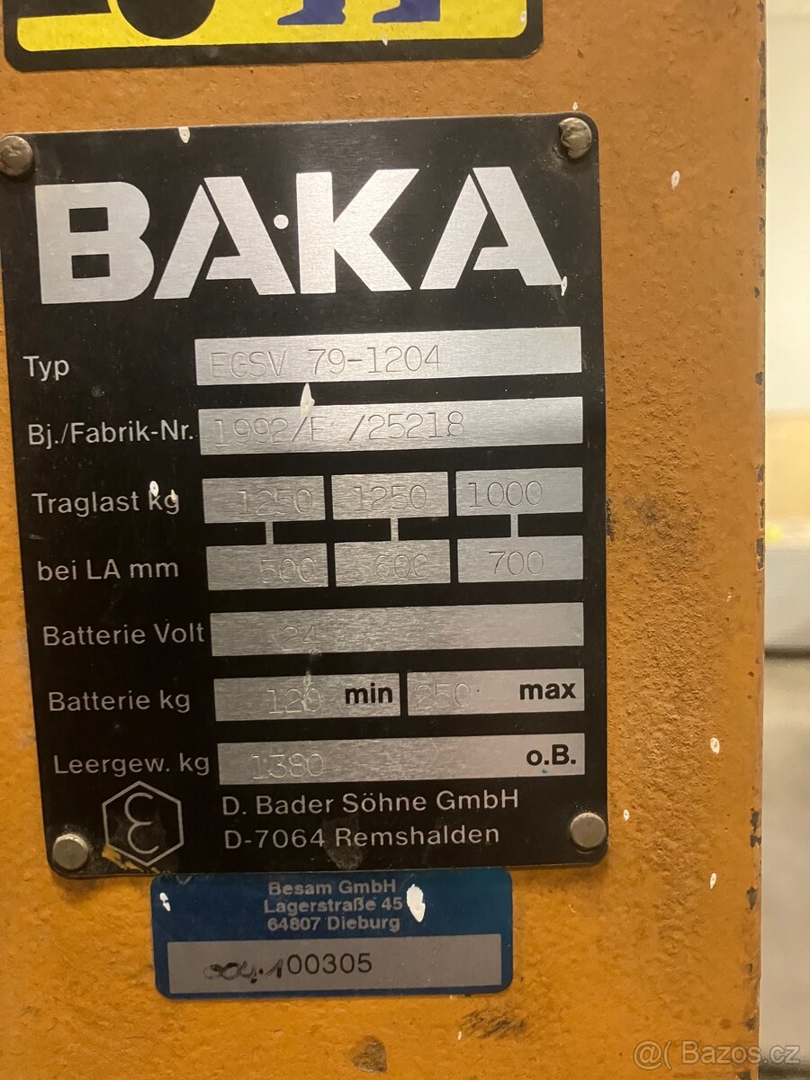 Prodám akumulační vysokozdvižný vozík - 6