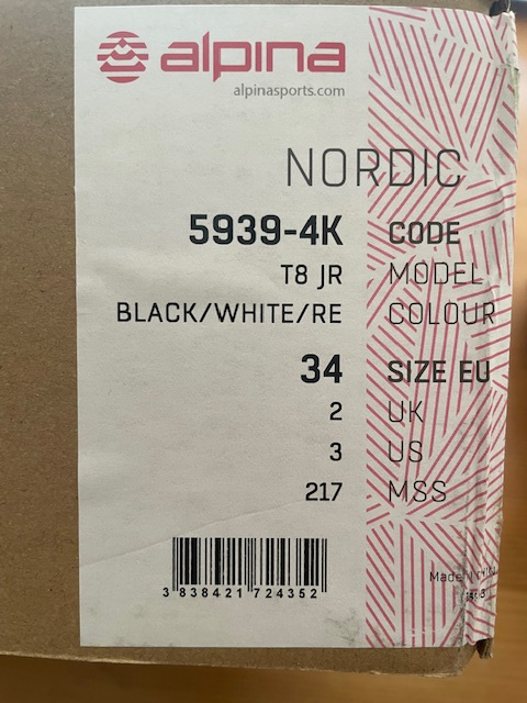 dětské boty na běžky, vel. 34 - 6