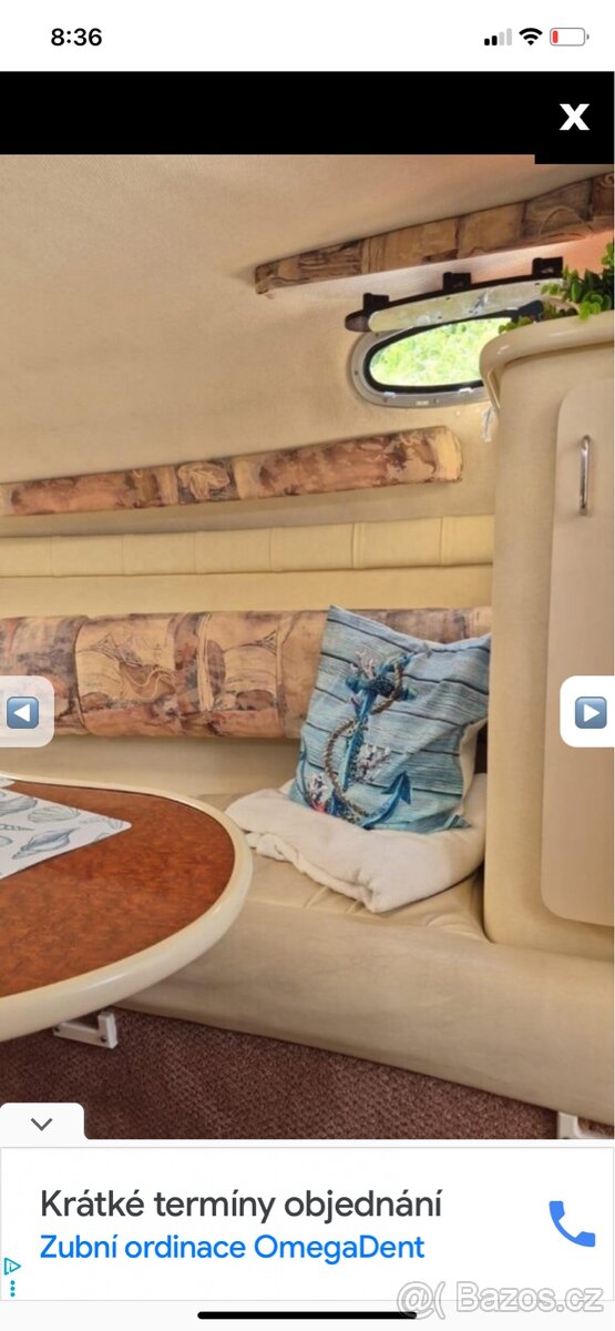 Prodam kajutovou lod Monterey 262 cruiser - 6