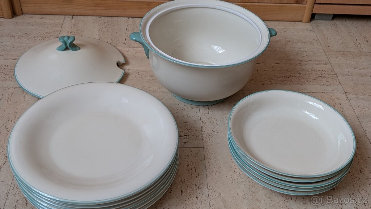 jídelní servis starožitný - 6